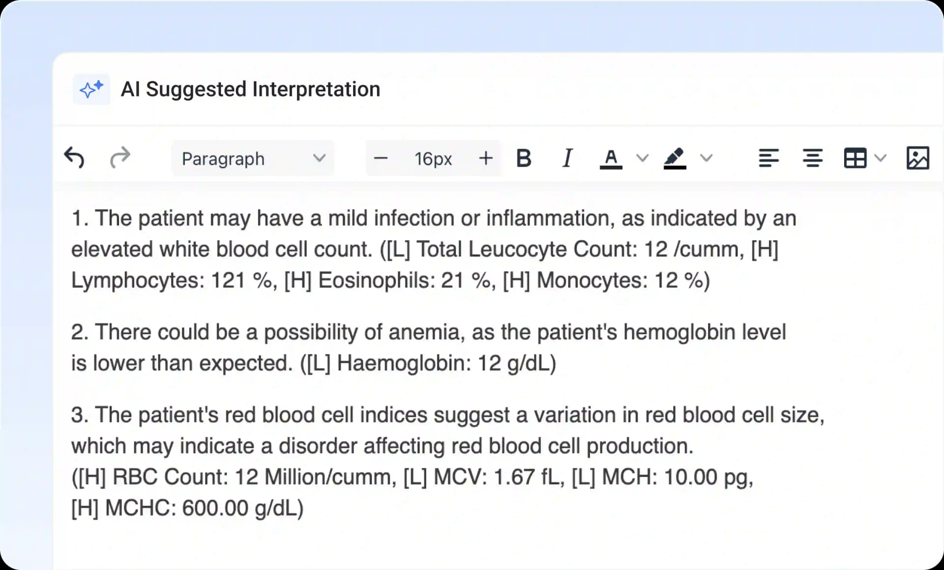 AI Interpretation
