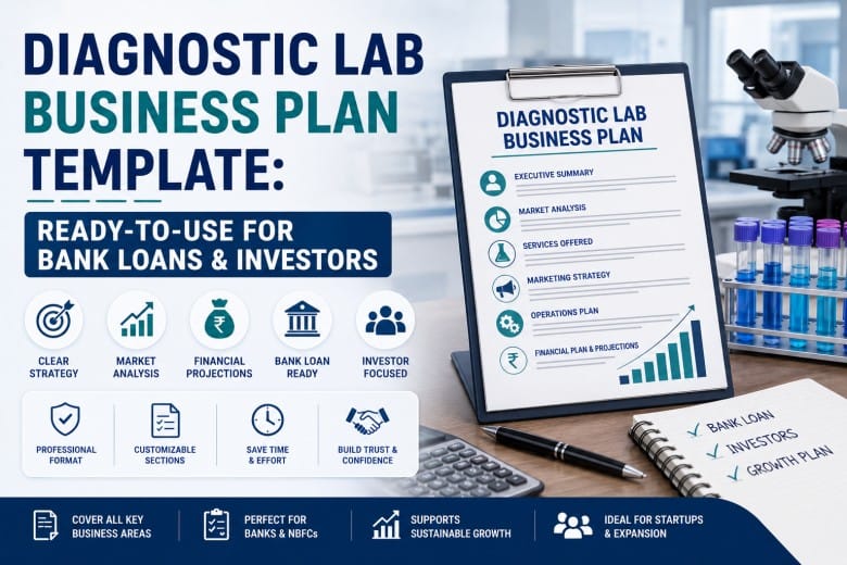 Diagnostic Lab Business Plan Template: Ready-to-Use for Bank Loans & Investors