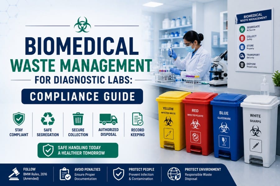 Biomedical Waste Management for Diagnostic Labs: Compliance Guide