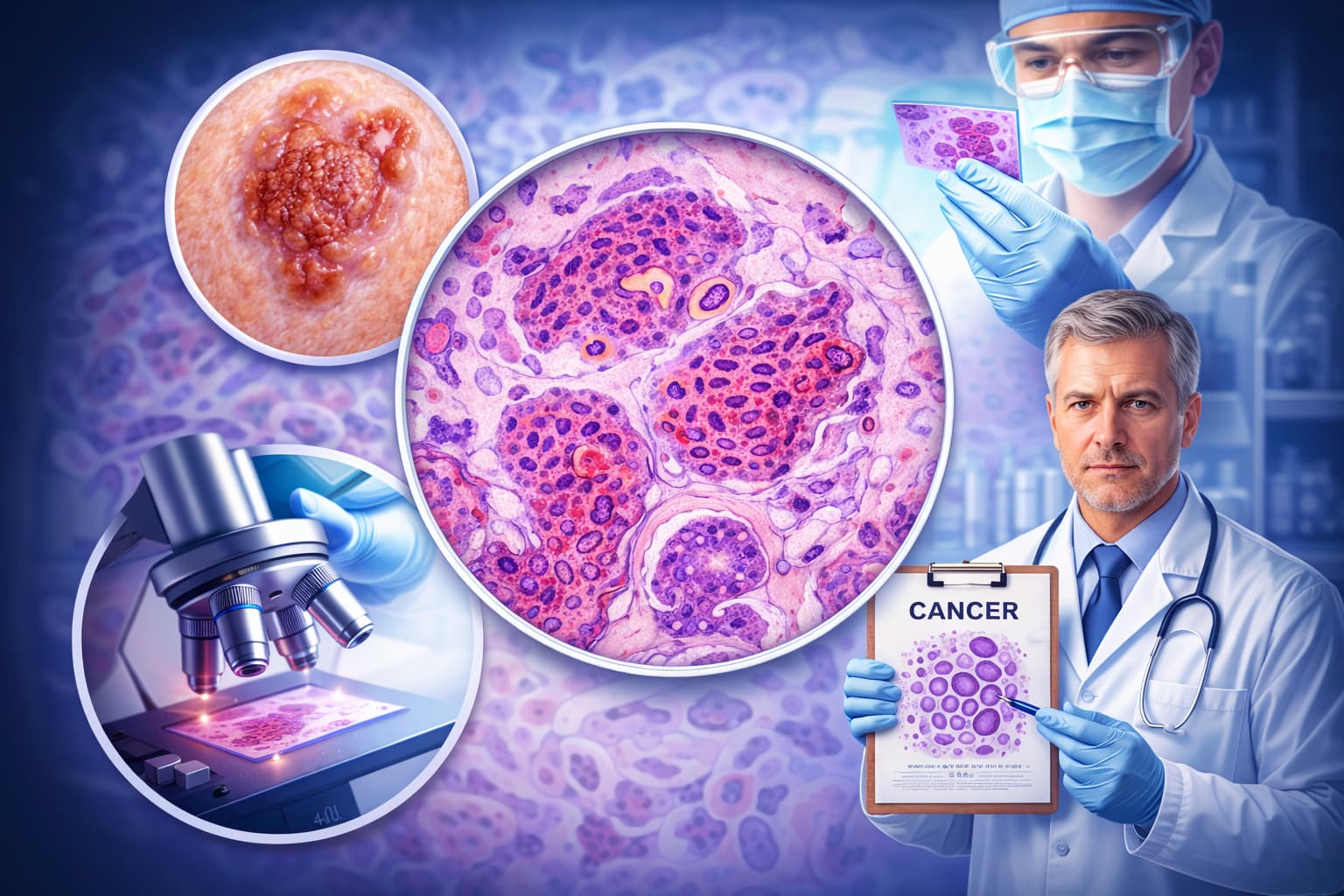 SCC Histology: Main Features and Diagnosis