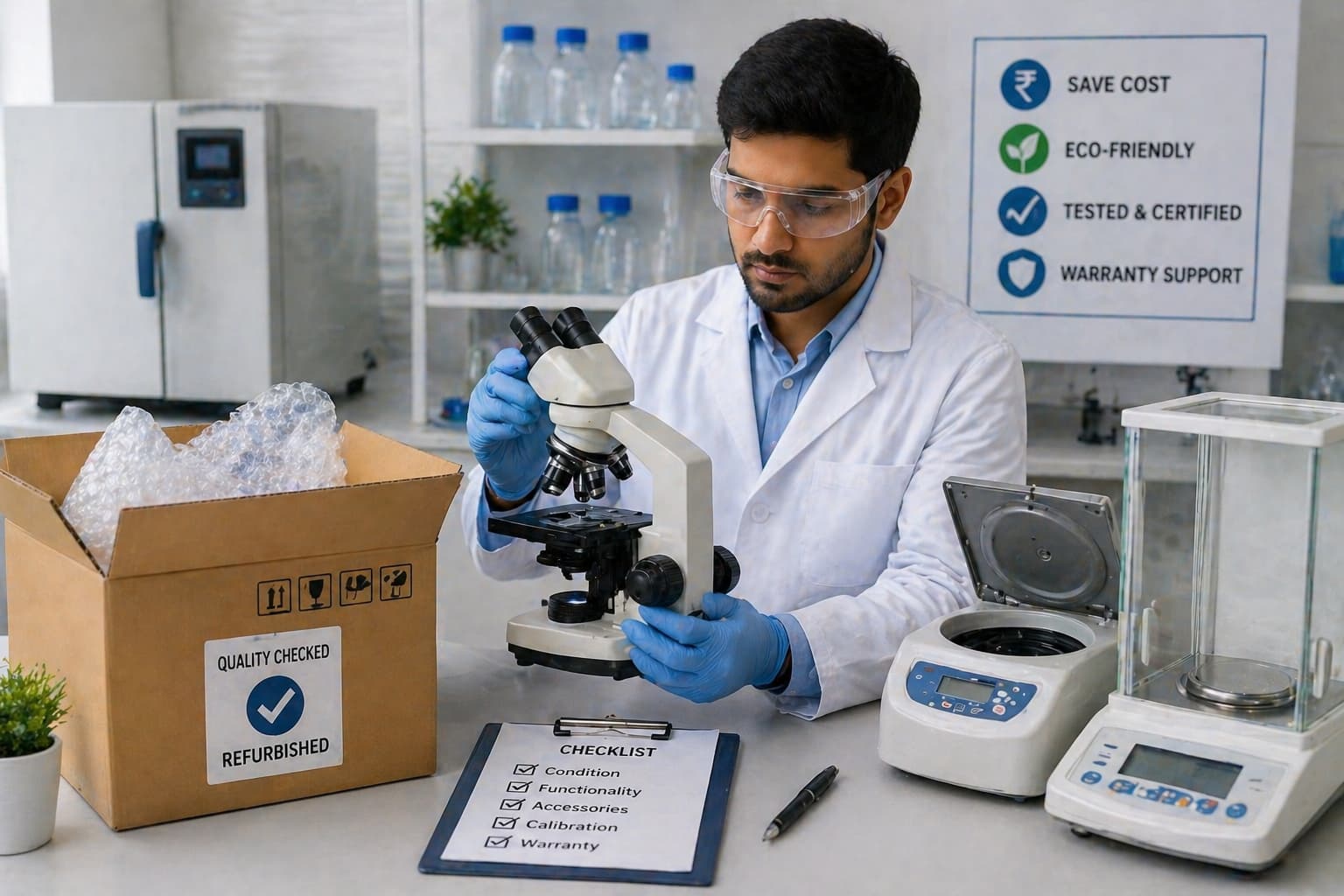 How to Buy Refurbished Lab Equipment Safely in India