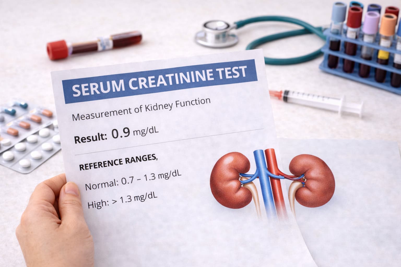 Serum Creatinine Test: Normal Range, High/Low & eGFR