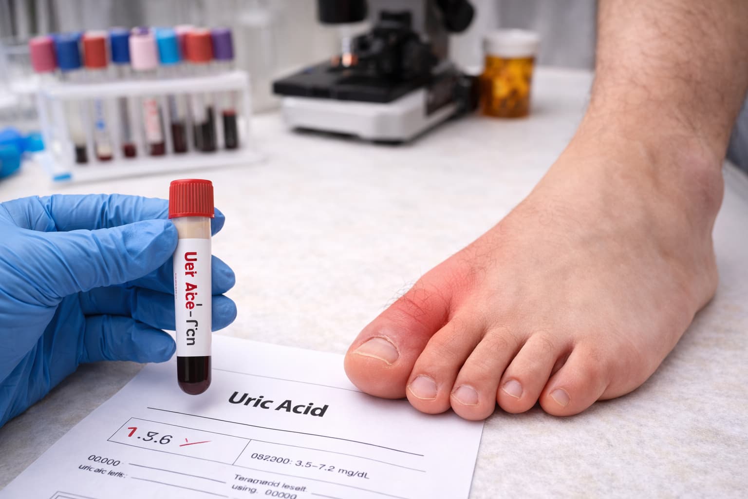 Why a Uric Acid Test Is Essential for Gout Diagnosis