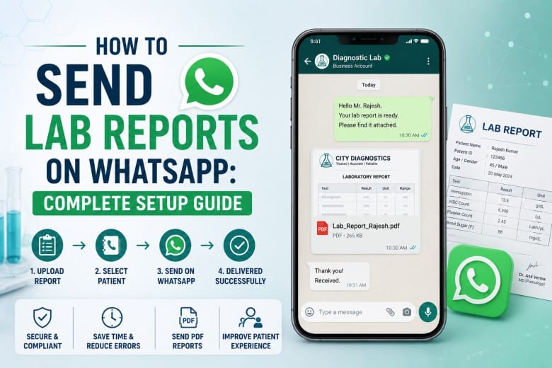 How to Send Lab Reports on WhatsApp: Complete Setup Guide