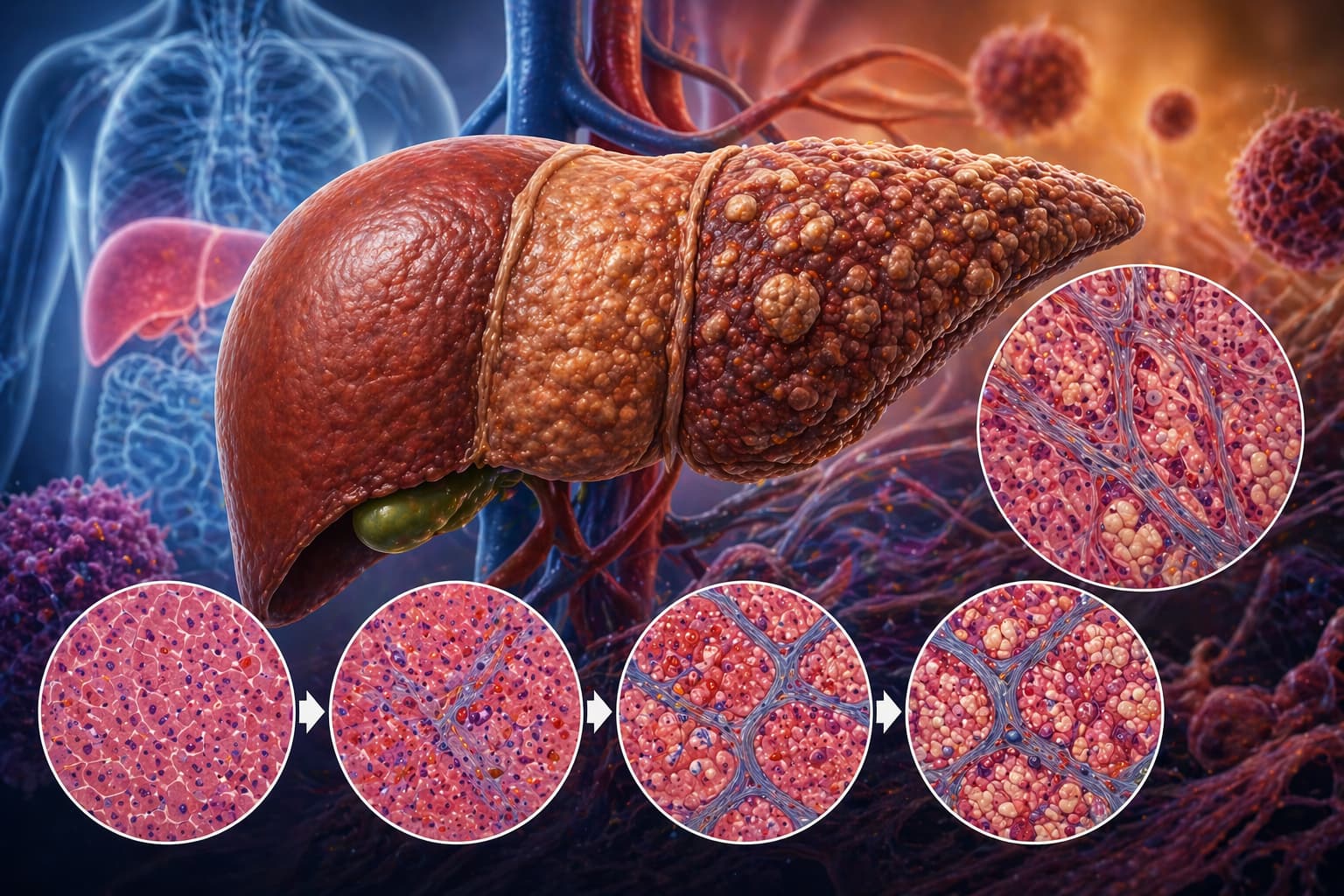 Liver Cirrhosis Pathology: Stages and Features