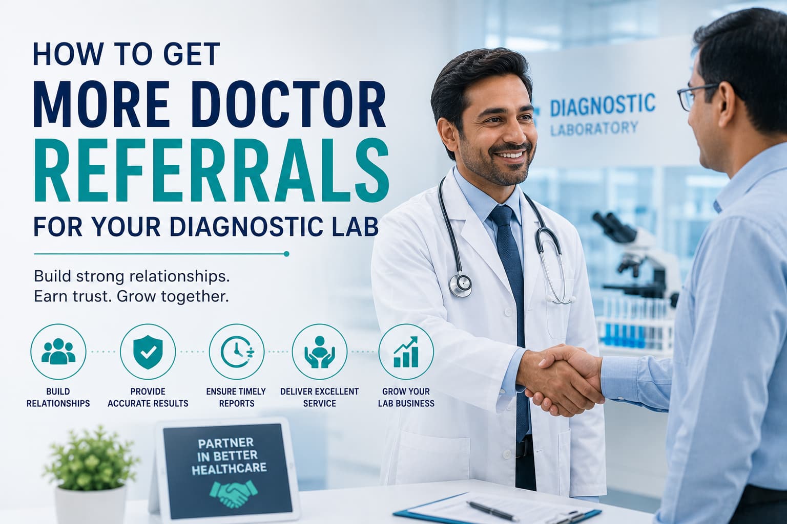 How to Get More Doctor Referrals for Your Diagnostic Lab
