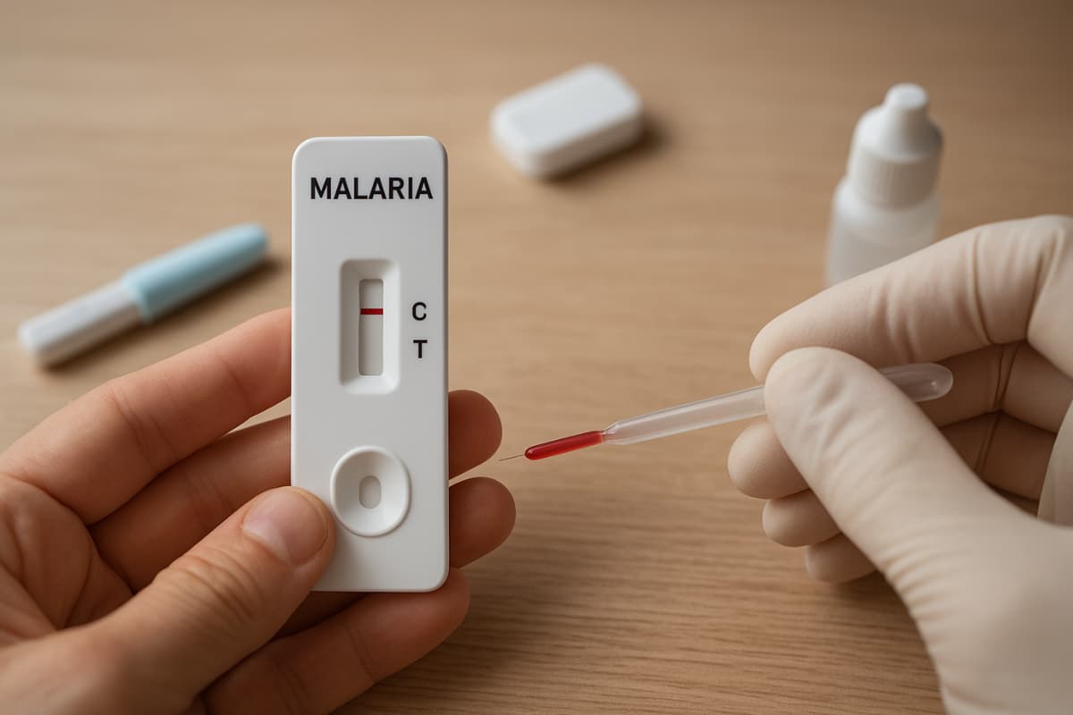 Malaria Card Test: Quick Malaria Detection at Home