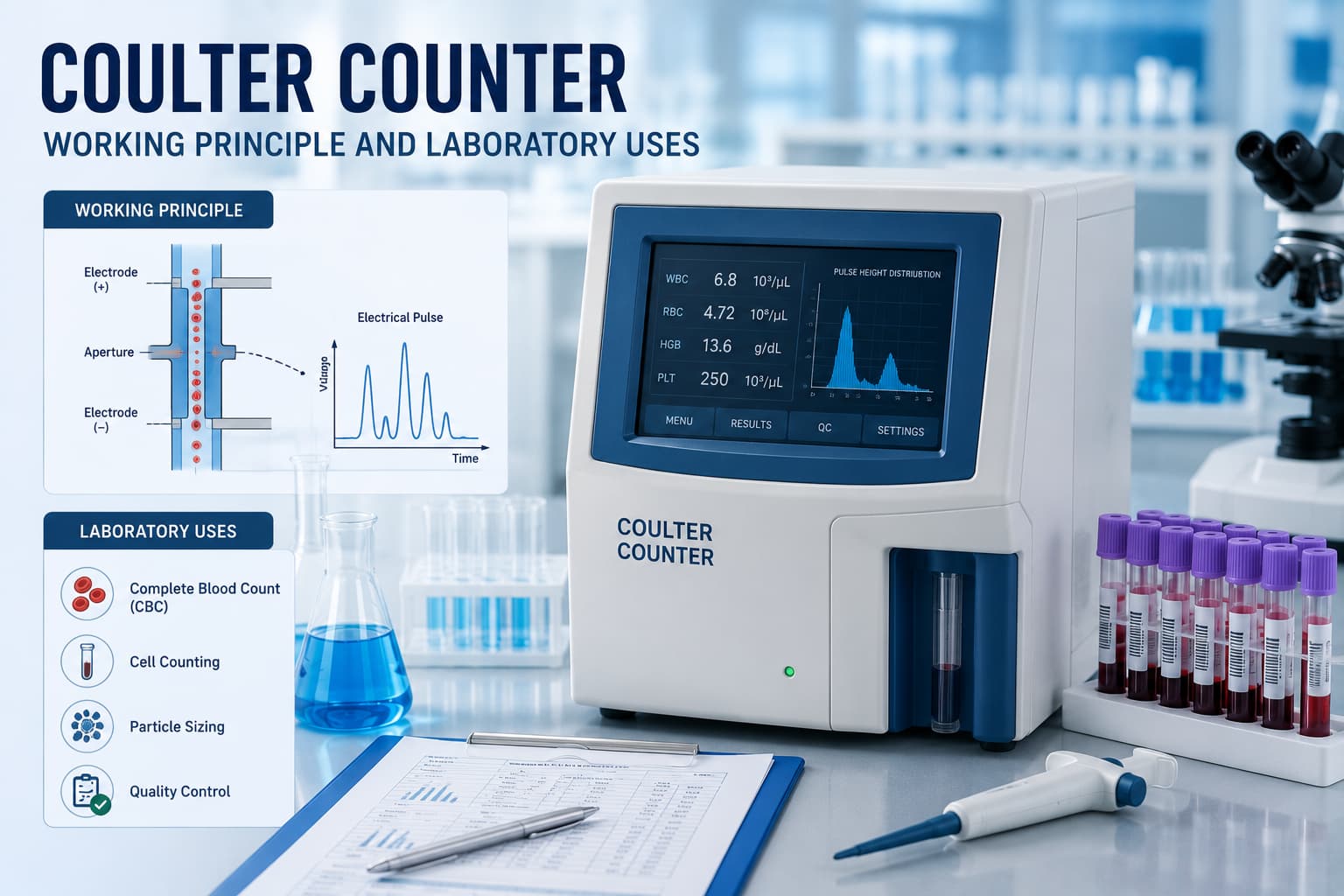 Coulter Counter: Working Principle and Laboratory Uses
