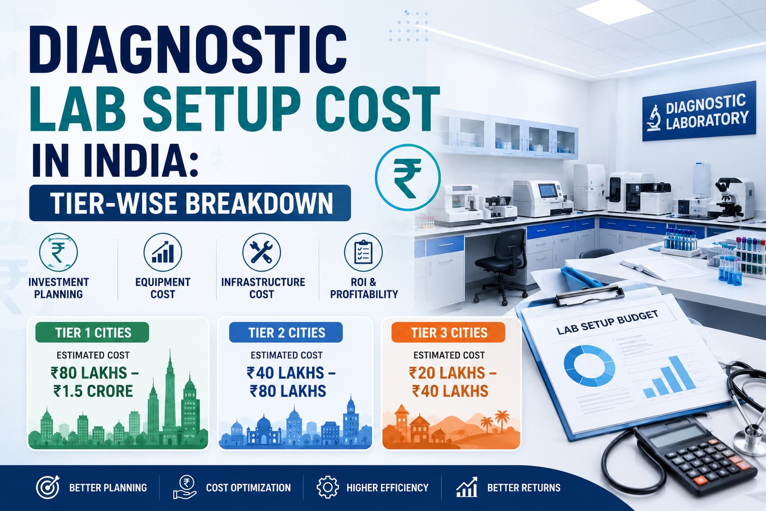 Diagnostic Lab Setup Cost in India: Tier-wise Breakdown