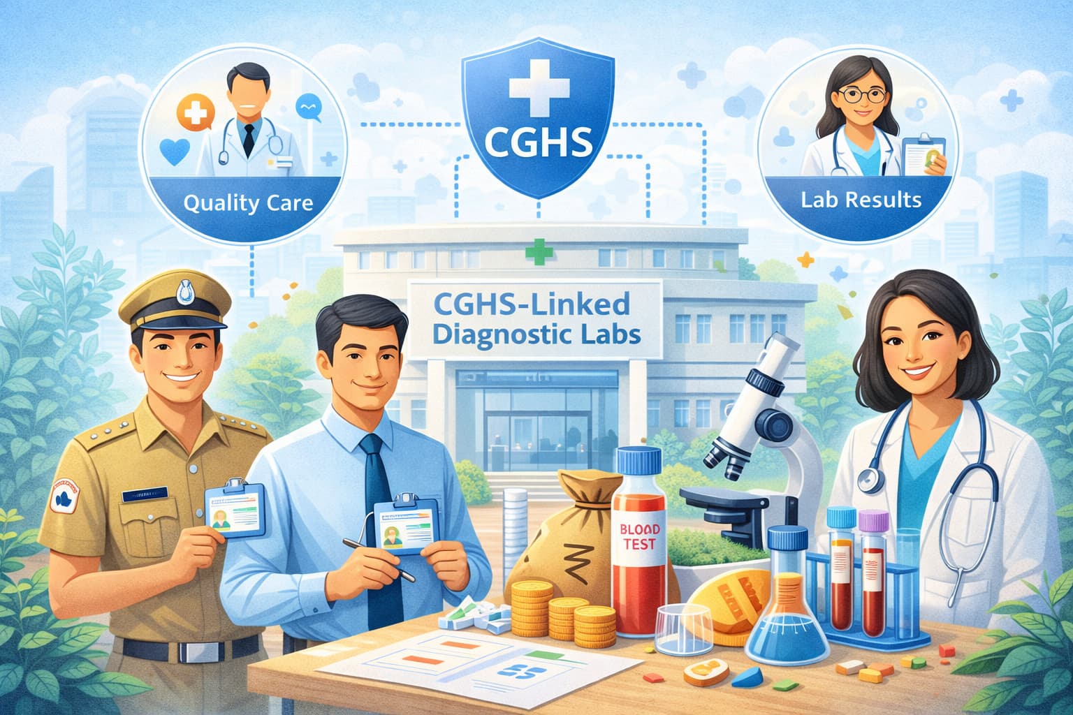 Why Government Employees Prefer CGHS-Linked Diagnostic Labs