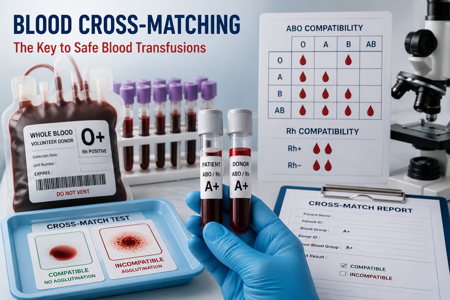 Blood Cross-Matching: Importance in Safe Blood Transfusions