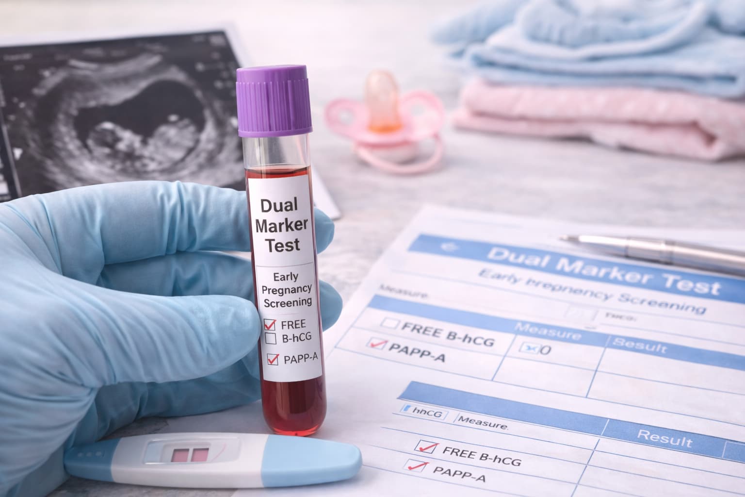 Dual Marker Blood Test: Early Screening During Pregnancy