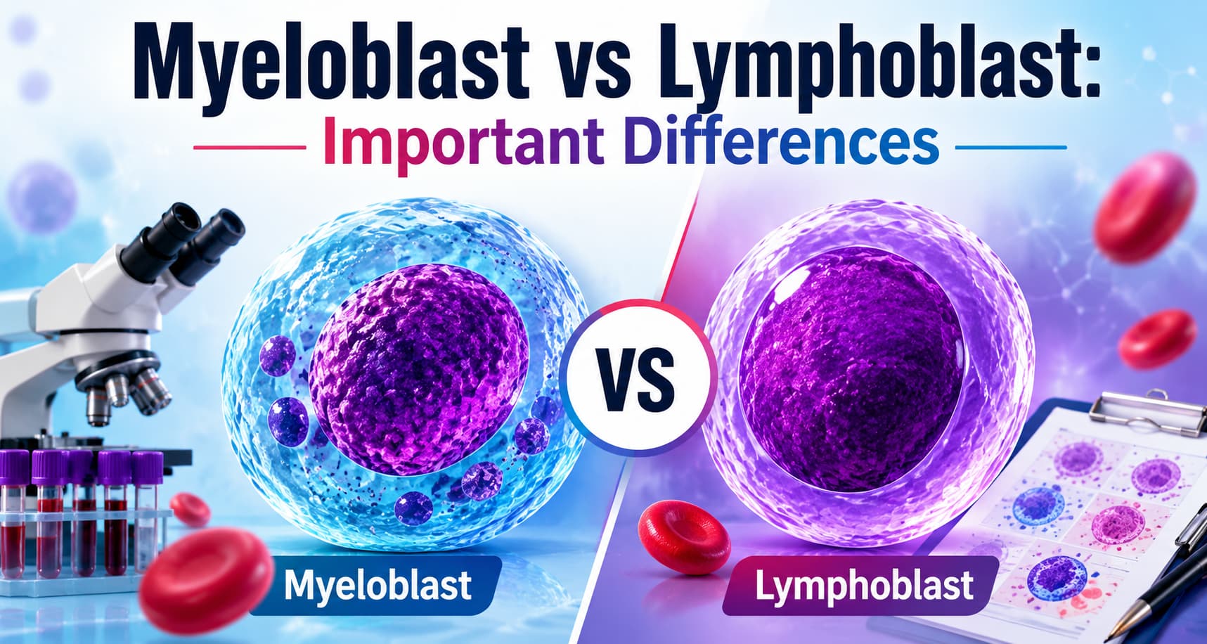 Myeloblast vs Lymphoblast: Important Differences