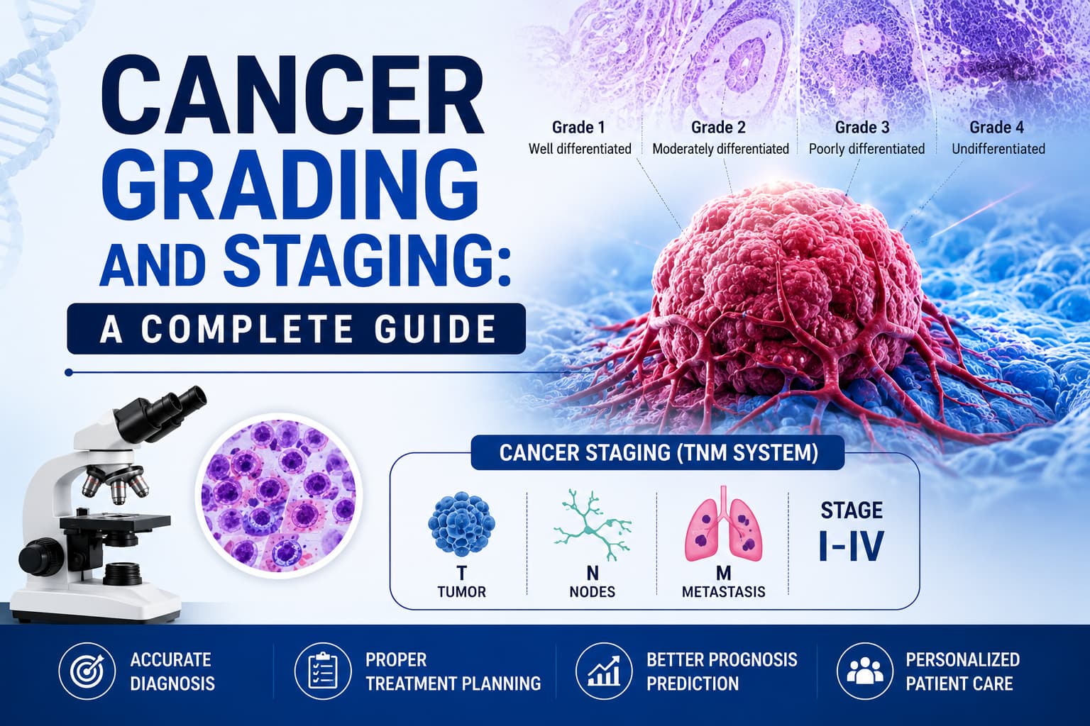 Cancer Grading and Staging: A Complete Guide