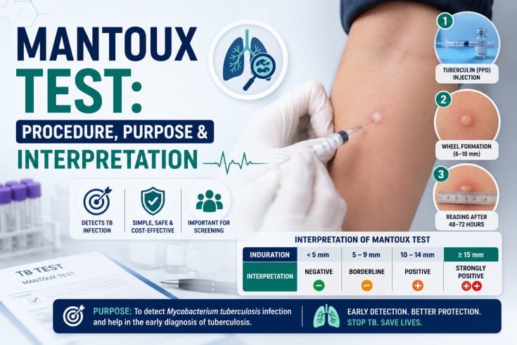 Mantoux Test: Procedure, Purpose & Interpretation