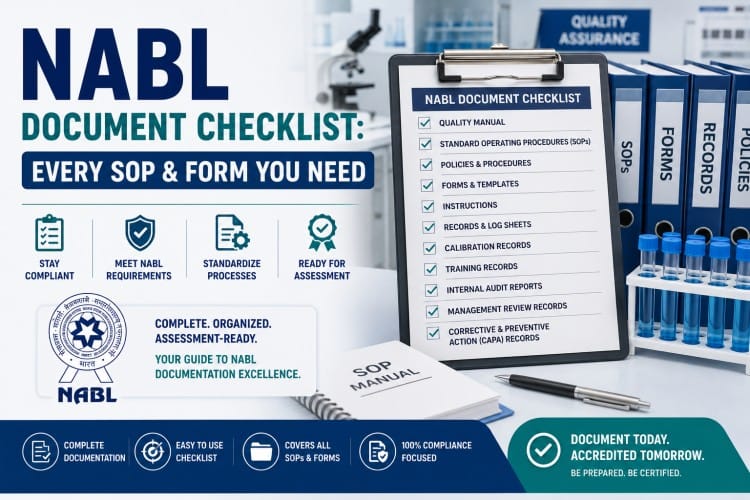 NABL Document Checklist: Every SOP & Form You Need
