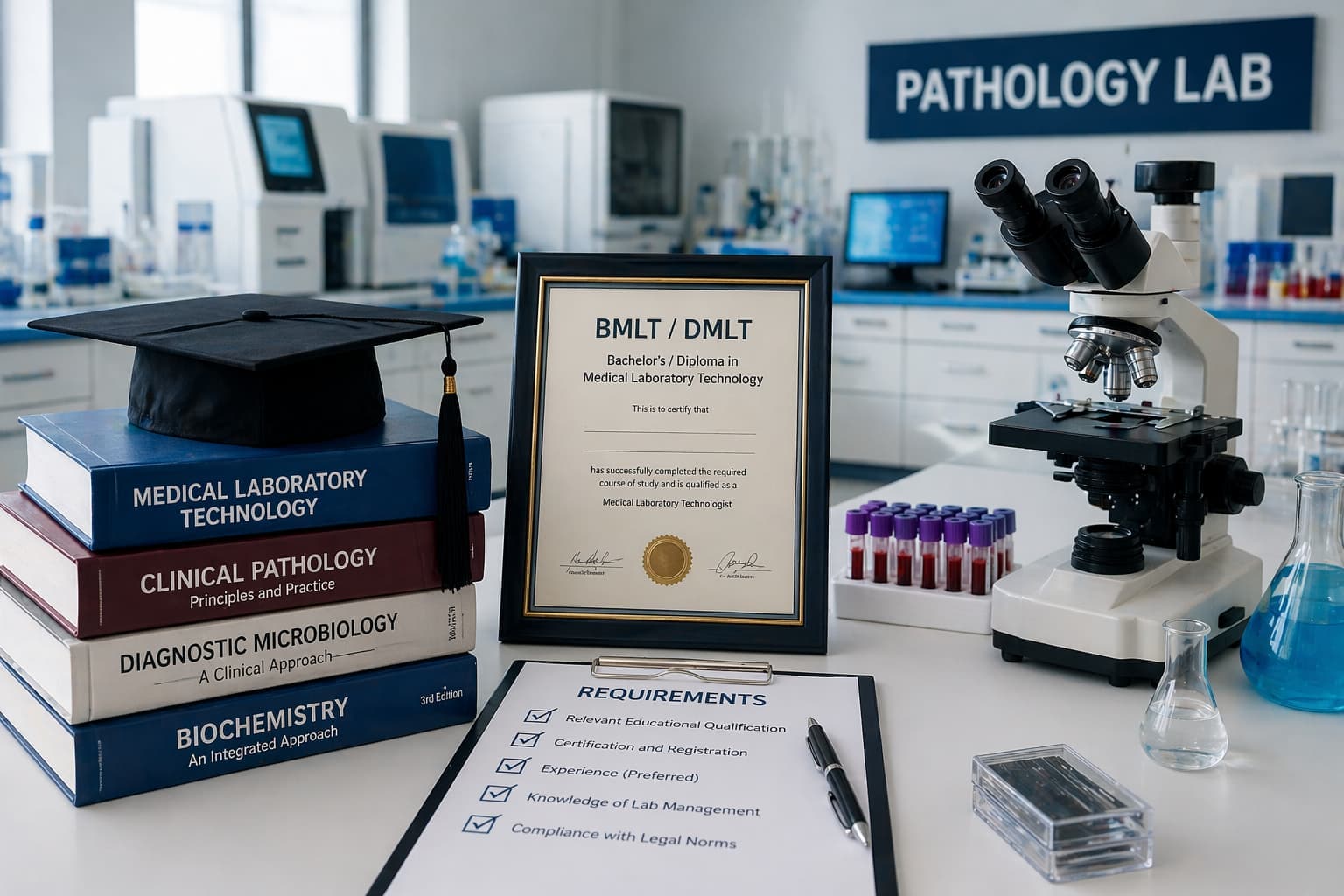 Qualifications Required to Open a Pathology Lab in India