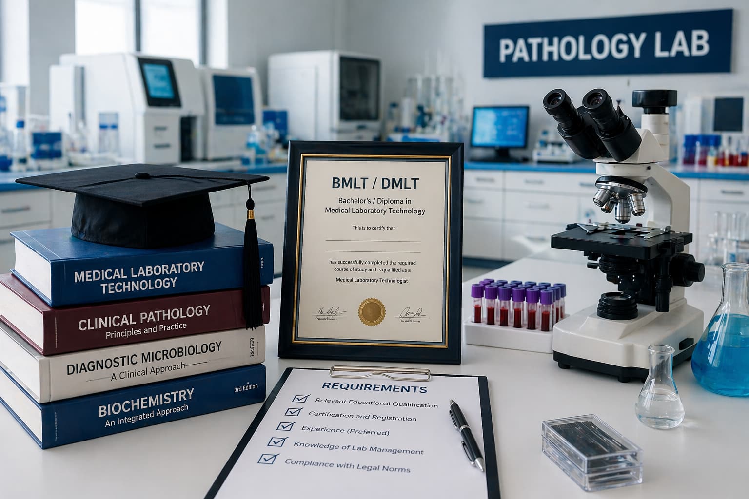 Qualifications Required to Open a Pathology Lab in India