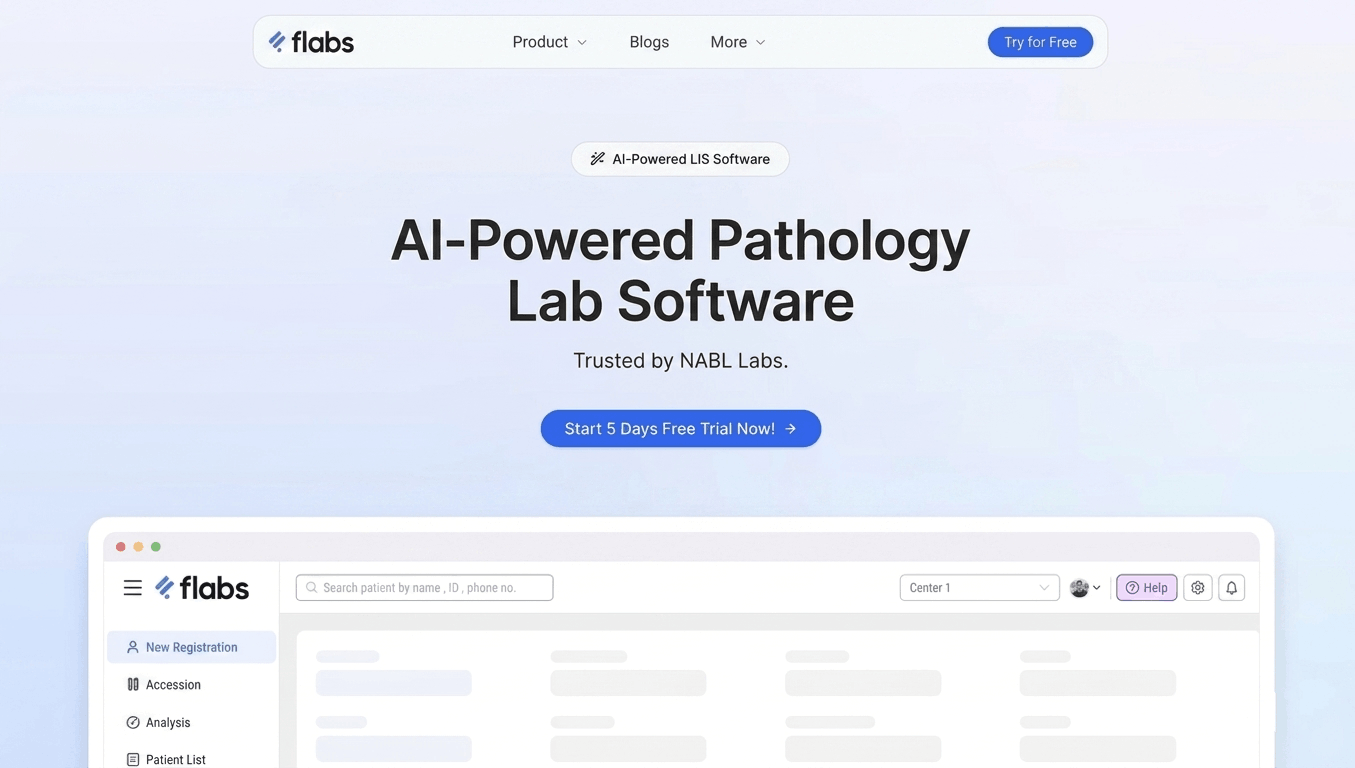 Lab Studio App Pathology Lab Mobile App for Billing & Reports | Flabs